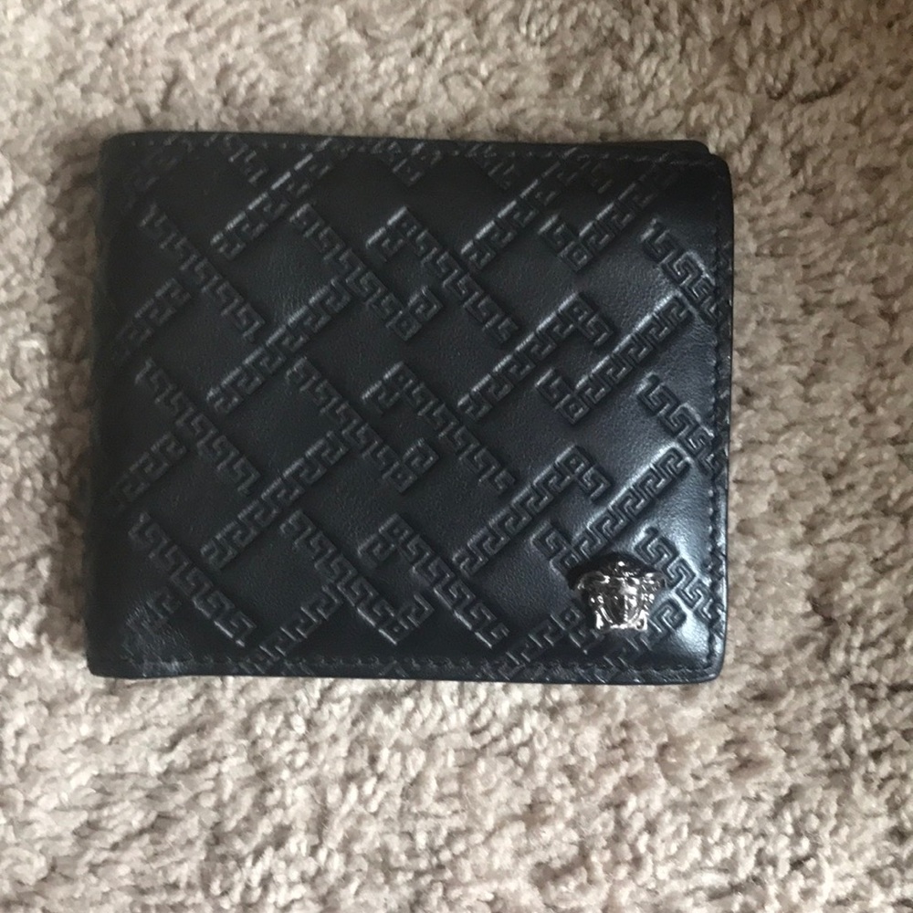 Black Versace Wallet